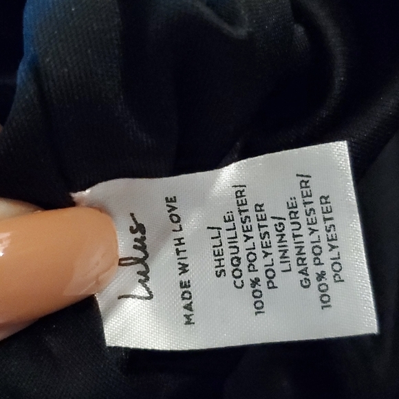 Lulu's Boardwalk Breeze Black Sleeveless Wide-Leg Jumpsuit - Picture 7 of 12